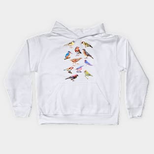 Favourite birds Kids Hoodie